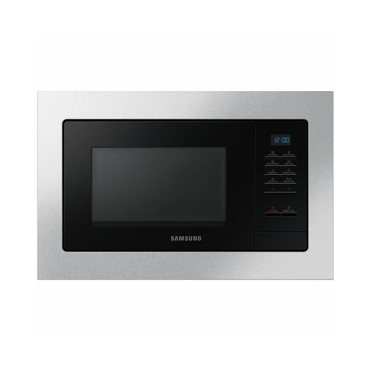 Microondas integrable - SAMSUNG MS20A7013AT, 850 W, 6 potencia, 20 l, Inox