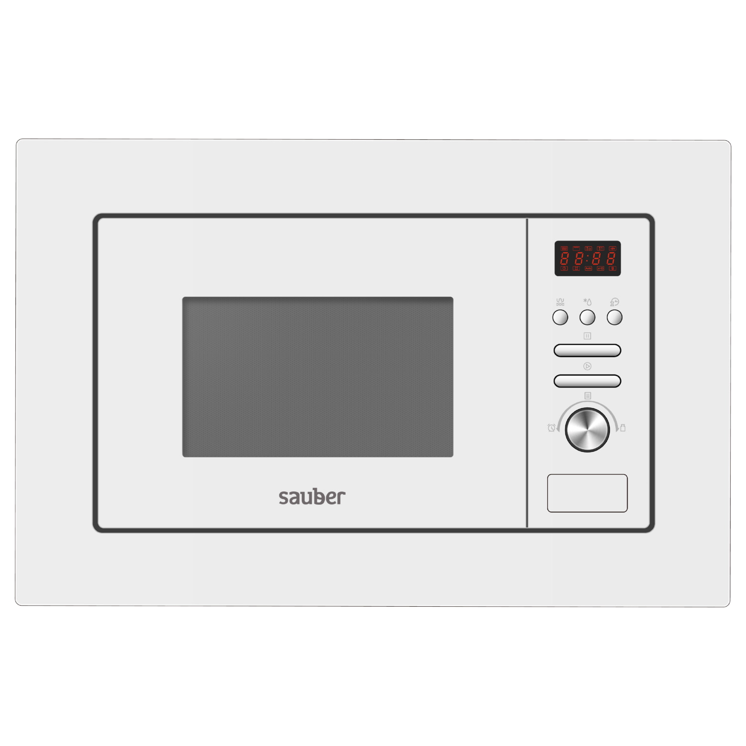 Microondas integrable - SAUBER SERIE 5-20W, 800 W, 20 l, Blanco