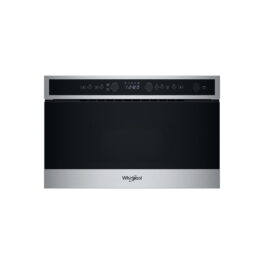 Microondas integrable - WHIRLPOOL WMN4I4BX, 750 W, 4 potencia, 22 l, Negro, Acero inoxidable