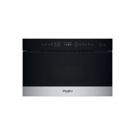 Microondas integrable - WHIRLPOOL WMN574BX, 2000 W, 4 potencia, 22 l, Negro, Acero inoxidable