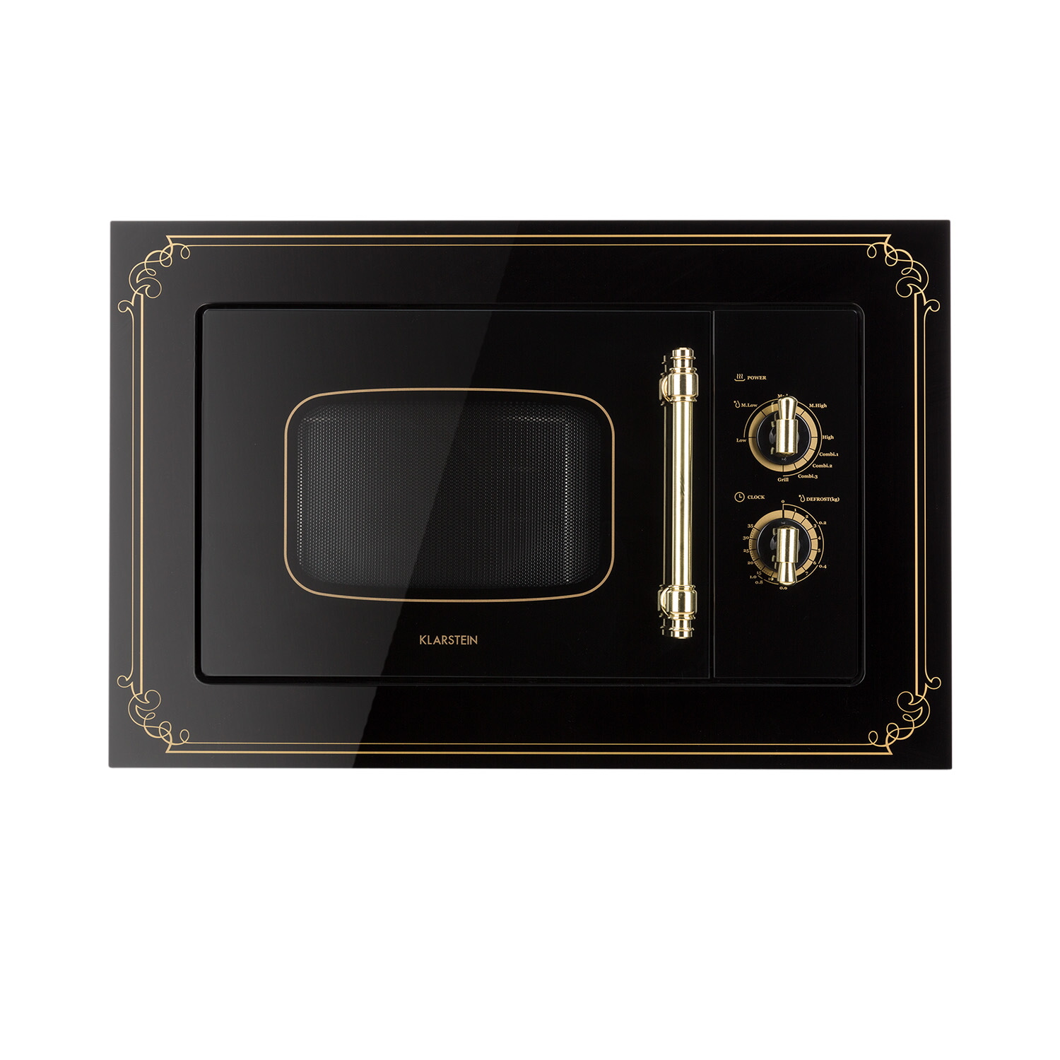 Microondas - KLARSTEIN Victoria 20, 1500 W, 5 potencia, 20 l, Negro