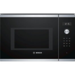 Microondas integrable - BOSCH BEL554MS0, 900 W, 5 potencia, 25 l, Inox