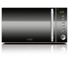 Microondas con grill - CASO 3323 MG20, 800 W, 5 potencia, 20 l, Inox