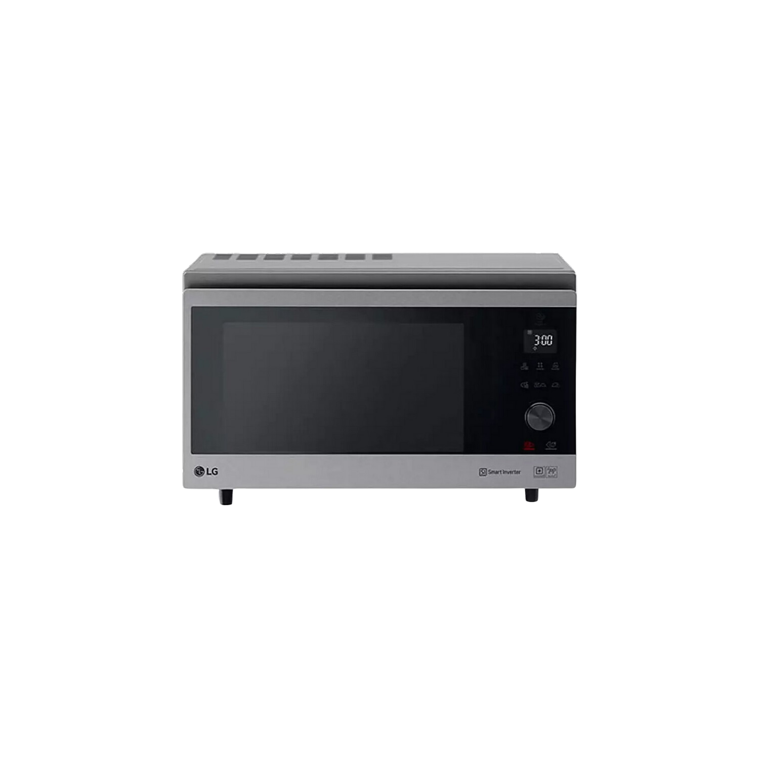 Microondas - LG MJ3965ACS, 1 kW, 5 potencia, 1 l, Acero Inox