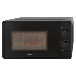 Microondas libre instalación - CLATRONIC 264002, 1150 W, 5 potencia, 20 l, Negro