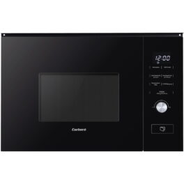 Microondas libre instalación - CORBERO CMICM20GLNINTEG, 800 W, 5 potencia, 20 l, Negro