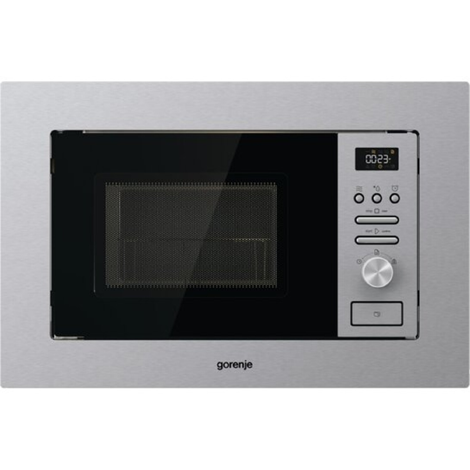 Microondas libre instalación - GORENJE 740247, 800 W, 5 potencia, 20 l, Negro