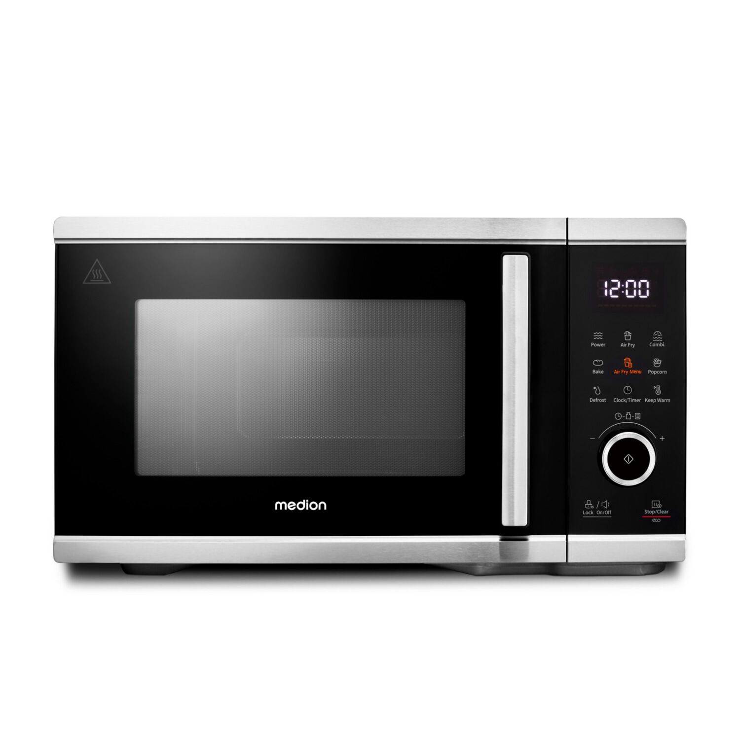 Microondas libre instalación - MEDION AKLBB1794497094, 900 W, 25 l, Inox