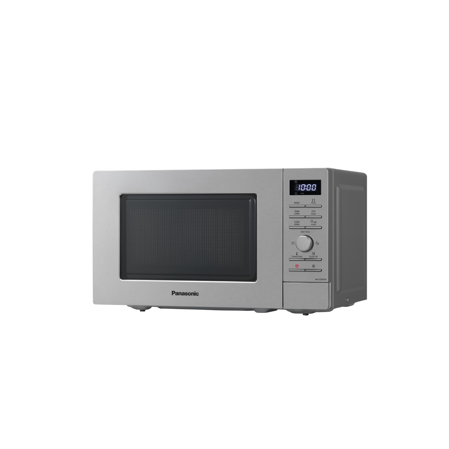 Microondas libre instalación - PANASONIC NN-S29KSMEPG, 1250 W, 5 potencia, 20 l, Gris