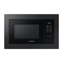Microondas libre instalación - SAMSUNG MQ7000A, 1300 W, 6 potencia, 23 l, Negro