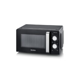 Microondas con grill - SEVERIN MW 7781, 900 W, 9 potencia, 17 l, Negro