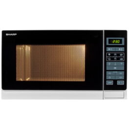 Microondas libre instalación - SHARP 18100100, 900 W, 25 l, Inox