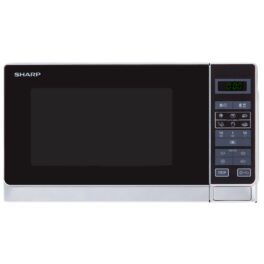 Microondas libre instalación - SHARP 785300158042, 800 W, 11 potencia, 20 l, Blanco