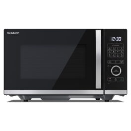 Microondas libre instalación - SHARP YC-QG234AE-B, 900 W, 10 potencia, 23 l, Inox