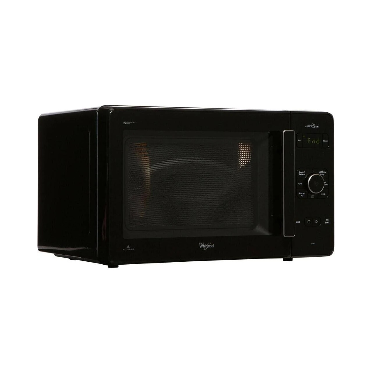Microondas libre instalación - WHIRLPOOL JC 218 BL, 1000 W, 30 l, Negro