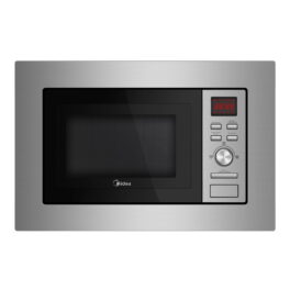 Microondas - MIDEA MCMI208GDIP, 800 W, 3 potencia, 20 l, Plata