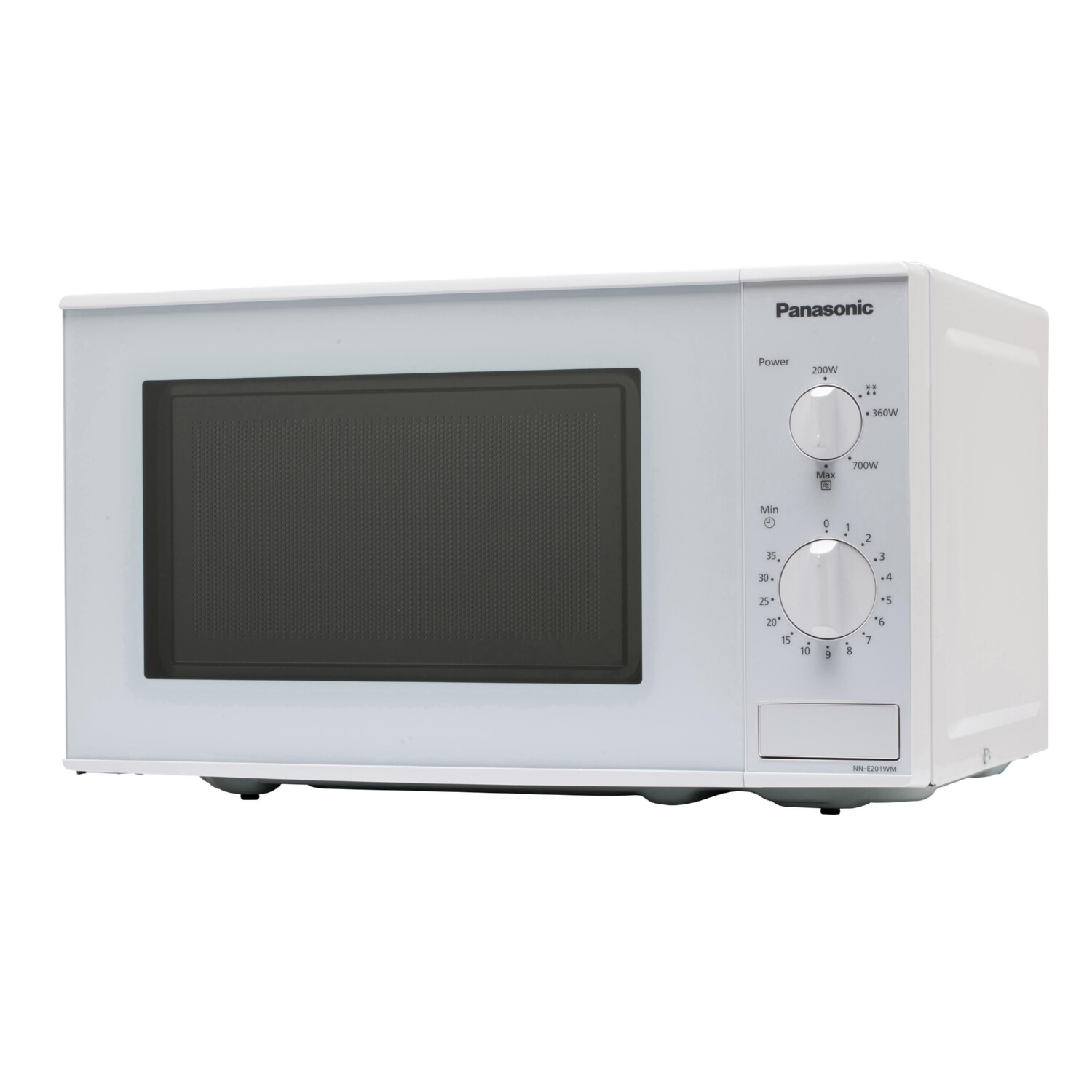 Microondas libre instalación - PANASONIC NN-E201WMEPG, 800 W, 5 potencia, 20 l, Blanco