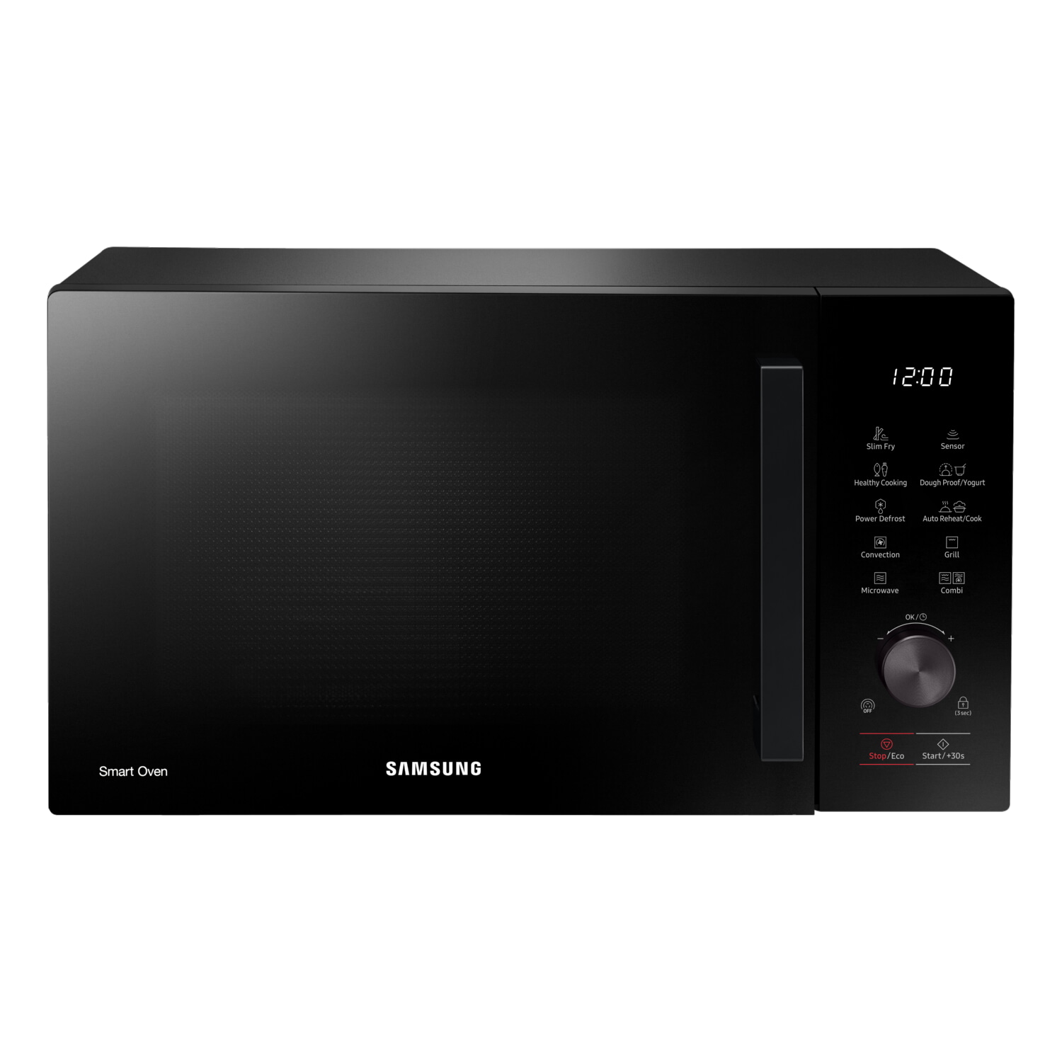 Microondas con horno – Samsung MC28A5137CK/E1, 900 W, 6 niveles, 28 l, Por Convección, Negro