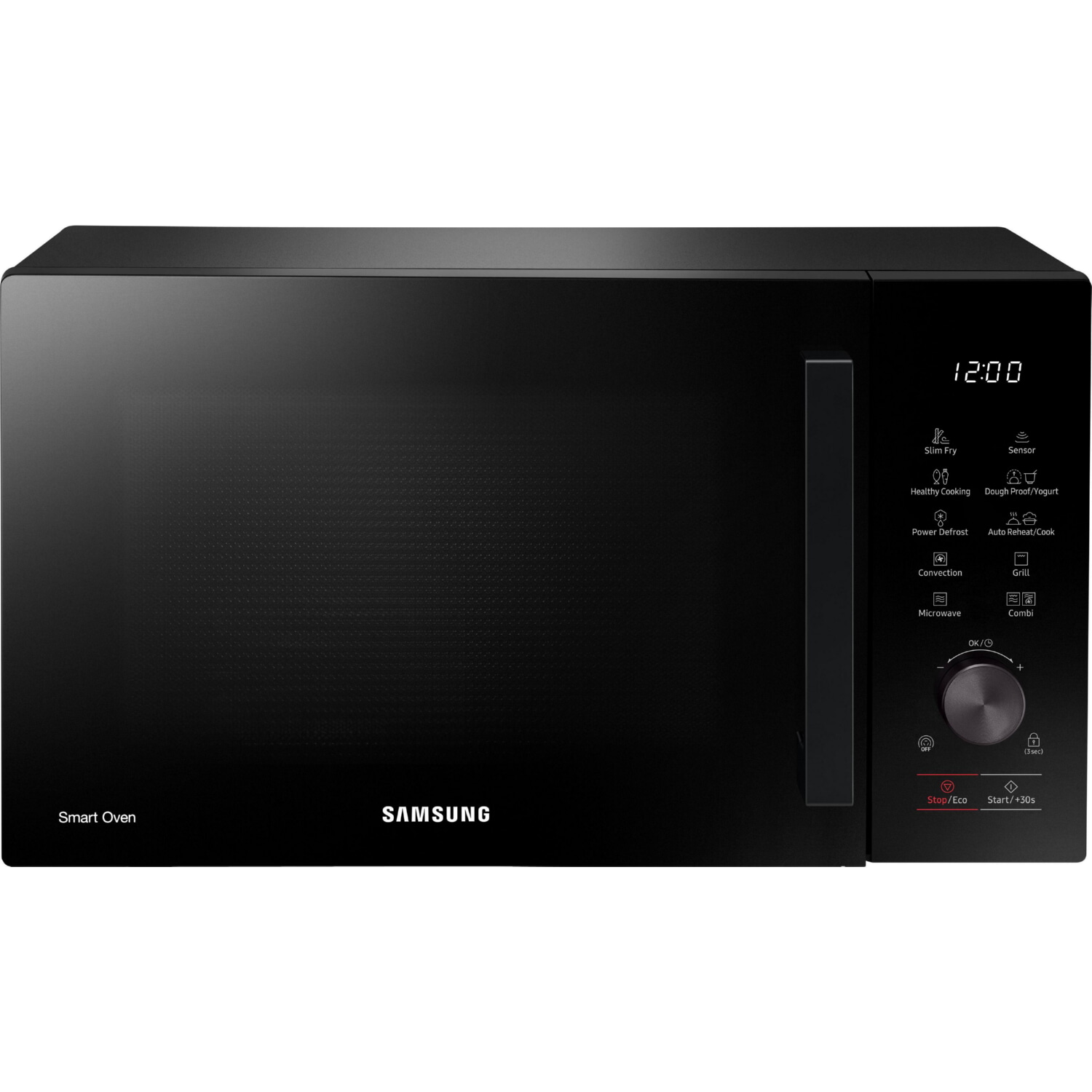 Microondas - SAMSUNG MC28A5137KK/E1, 2900 W, 6 potencia, 28 l, Black