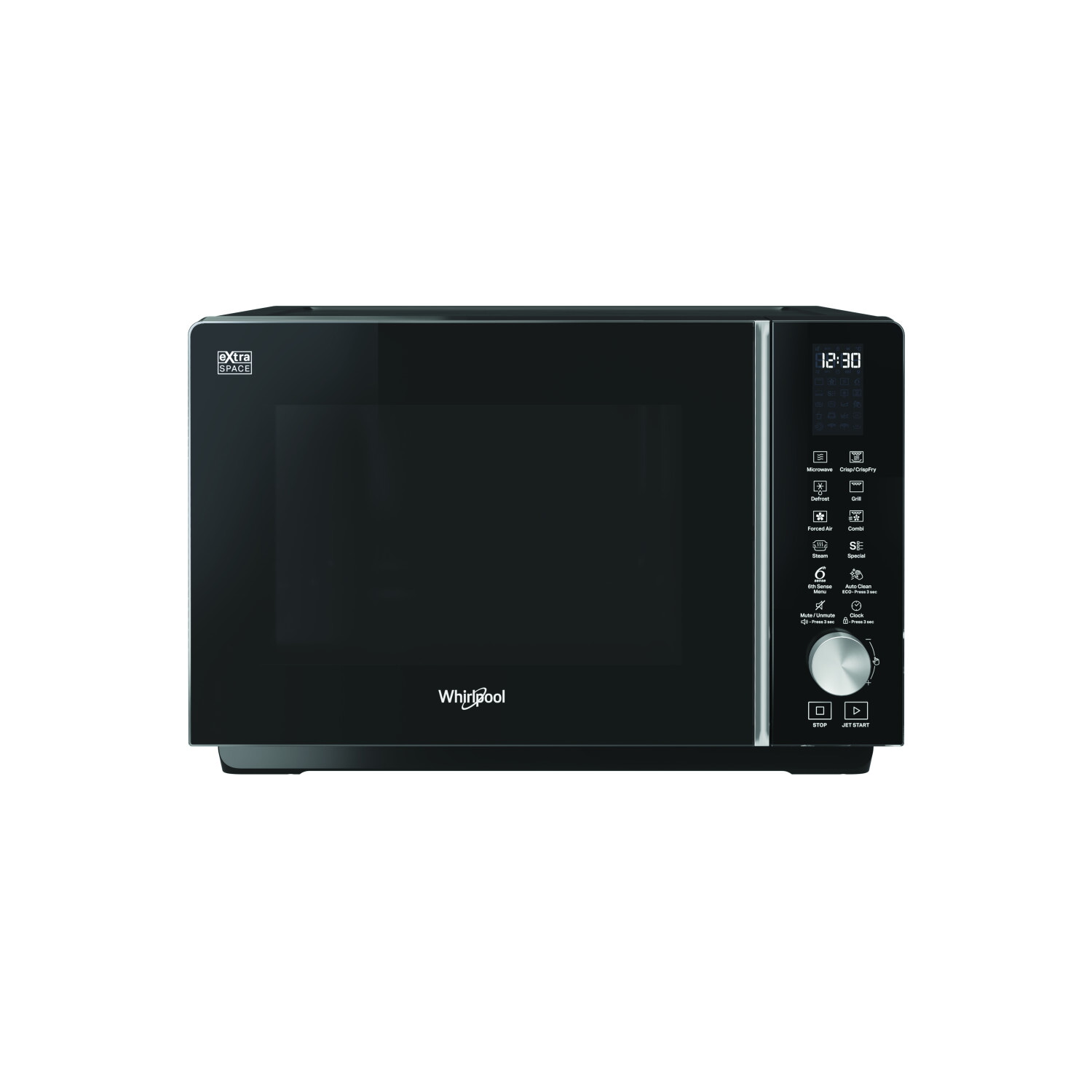 Microondas - WHIRLPOOL MWF259SB, 1500 W, 6 potencia, 25 l, Bicolor
