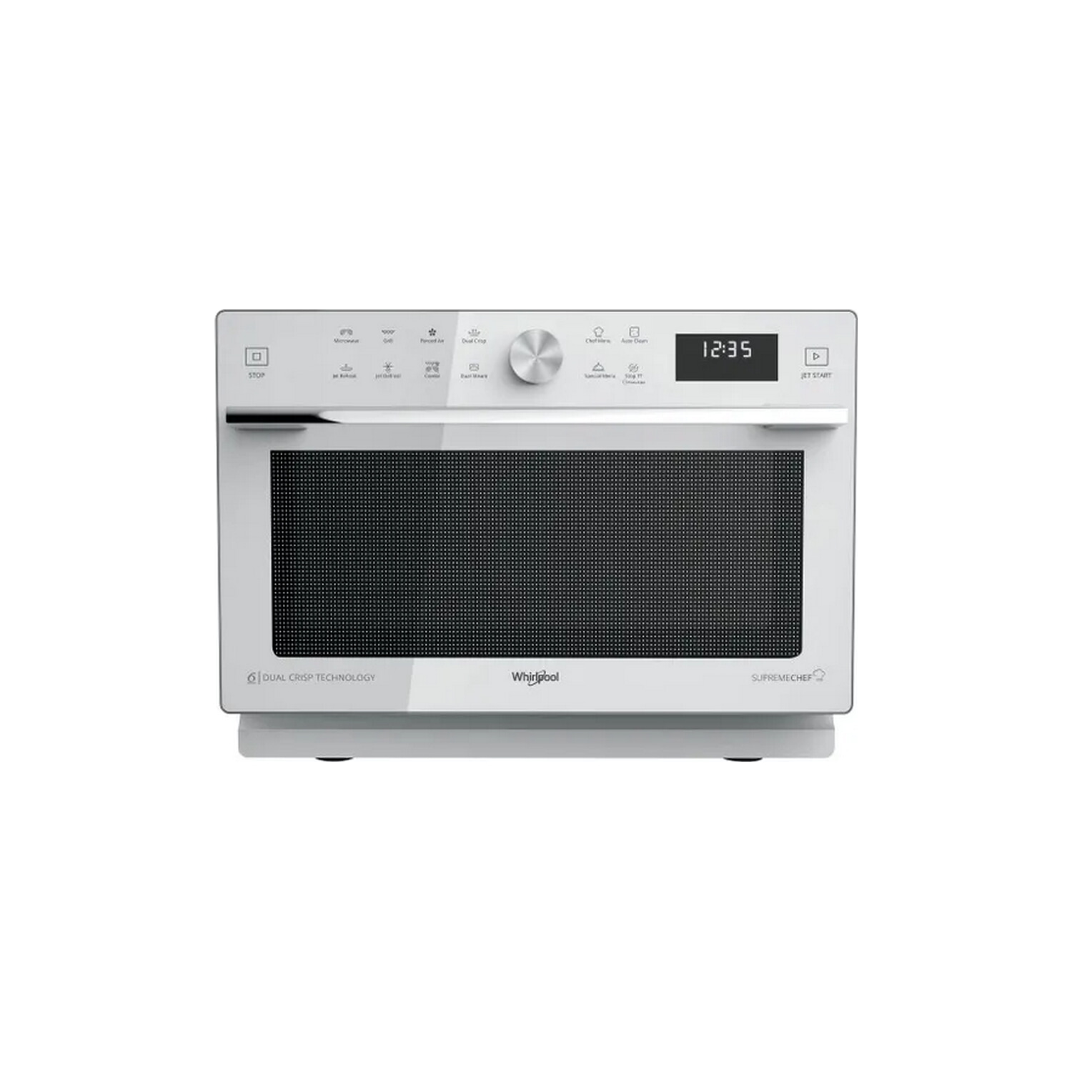 Microondas - WHIRLPOOL MWSC933SW, 1700 W, 7 potencia, 33 l, Blanco