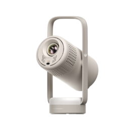 Mini proyector - Xgimi Vibe One, Full-HD, 200 ISO lumens, 160º, Google TV, 2x3W Altavoces JBL, WiFi y Bluetooth, Plata