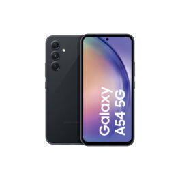 SAMSUNG A54 6.4P/5G/8N/8+256GB/B, Awesome Graphite, Móvil Android, 256 GB, 8 GB RAM, 6,4 ' Super AMOLED, Gorilla Glass 5, 120 Hz, Samsung Exynos, 5000 mAh