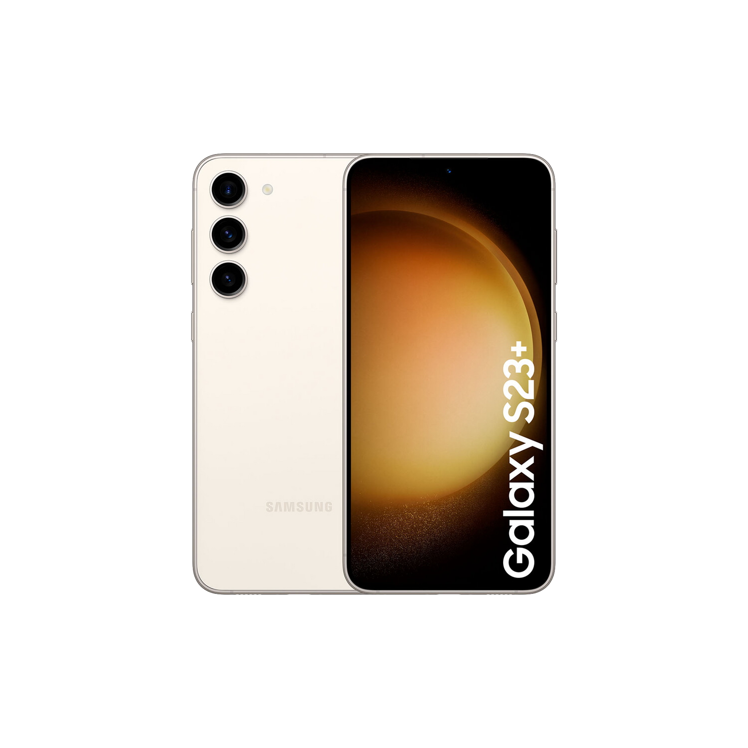 SAMSUNG Galaxy S23+ SM-S916B, Crema de color, Móvil Android, 256 GB, 8 GB RAM, 6,6 ' Dynamic AMOLED 2X, Gorilla Glass Victus 2, 120 Hz, Snapdragon, 8 Gen 2, 4700 mAh