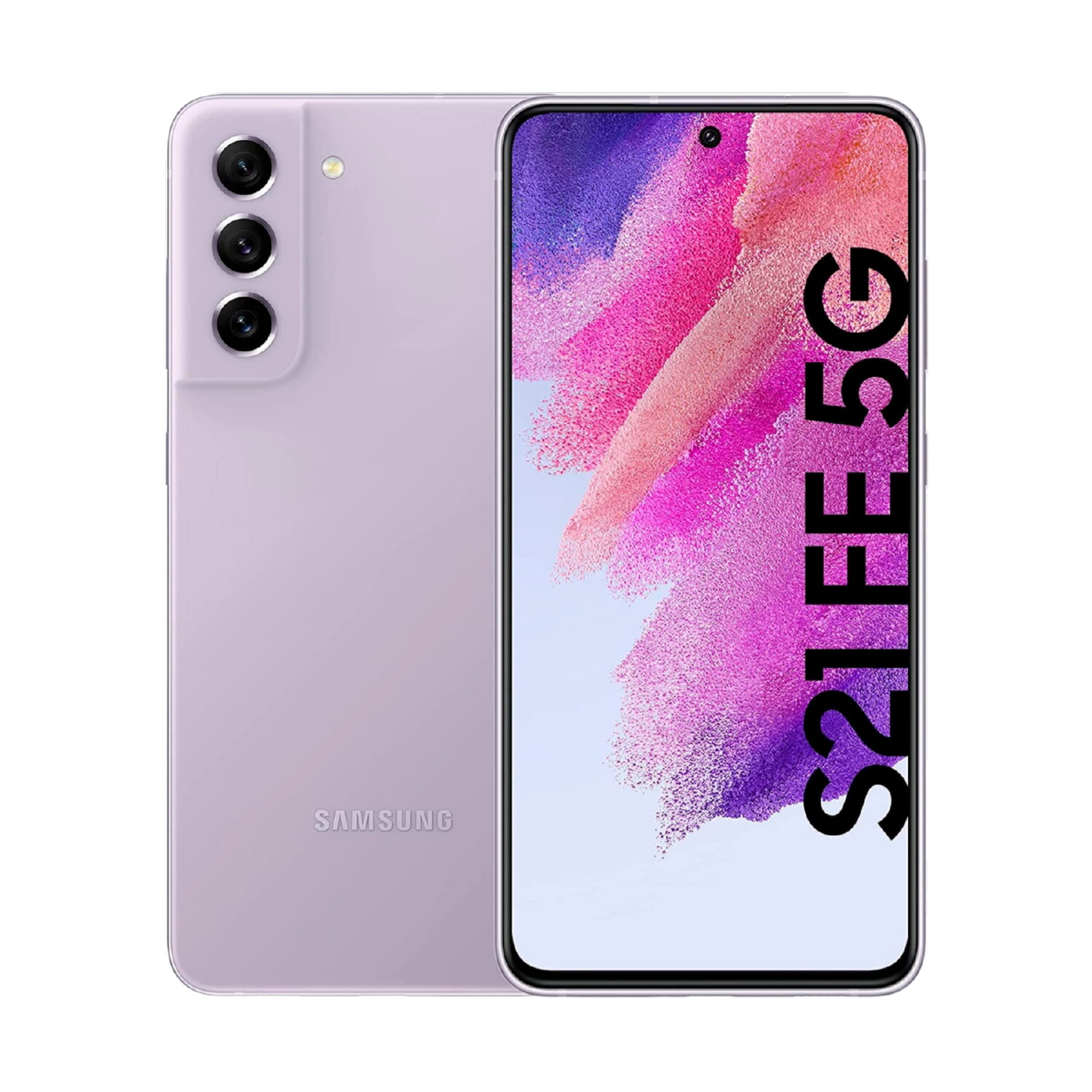 SAMSUNG GALS21 FE NEW 6.4P/DS/5G/8N/6+128GB/V, Lavender, Móvil Android, 128 GB, 6 GB RAM, 6,4 ' Full HD+, Octa-core hasta 2,84GHz, 4500 mAh