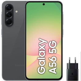 SAMSUNG A56, Negro, Móvil, 256 GB, 8 GB RAM, 6,7 ', Exynos 1580, 5000 mAh