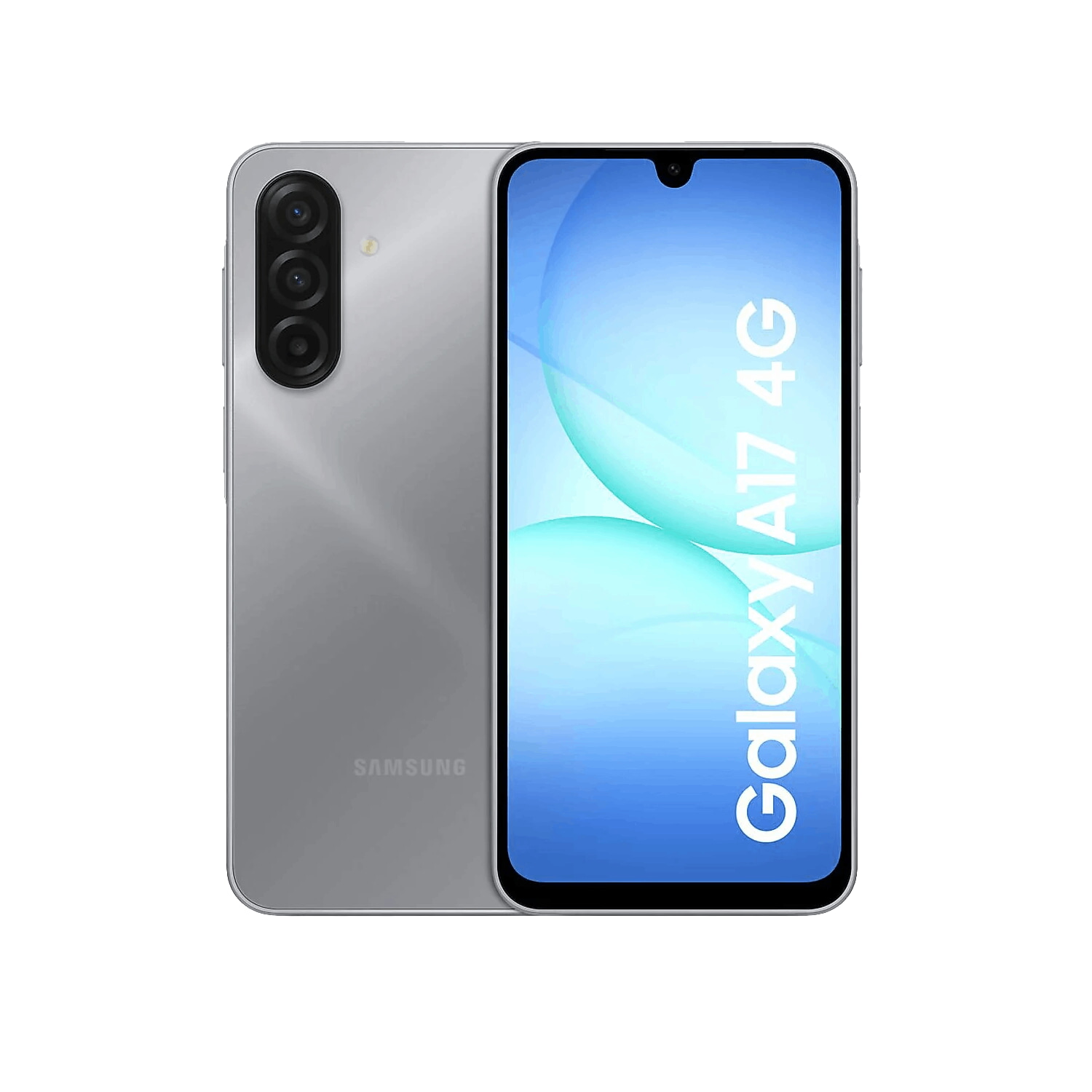 Samsung Galaxy A17 LTE, Gris, 256 GB, 8 GB RAM, 6.7', FHD+ Super AMOLED, Mediatek G99 Octa-core, 5000 mAh, Android 15