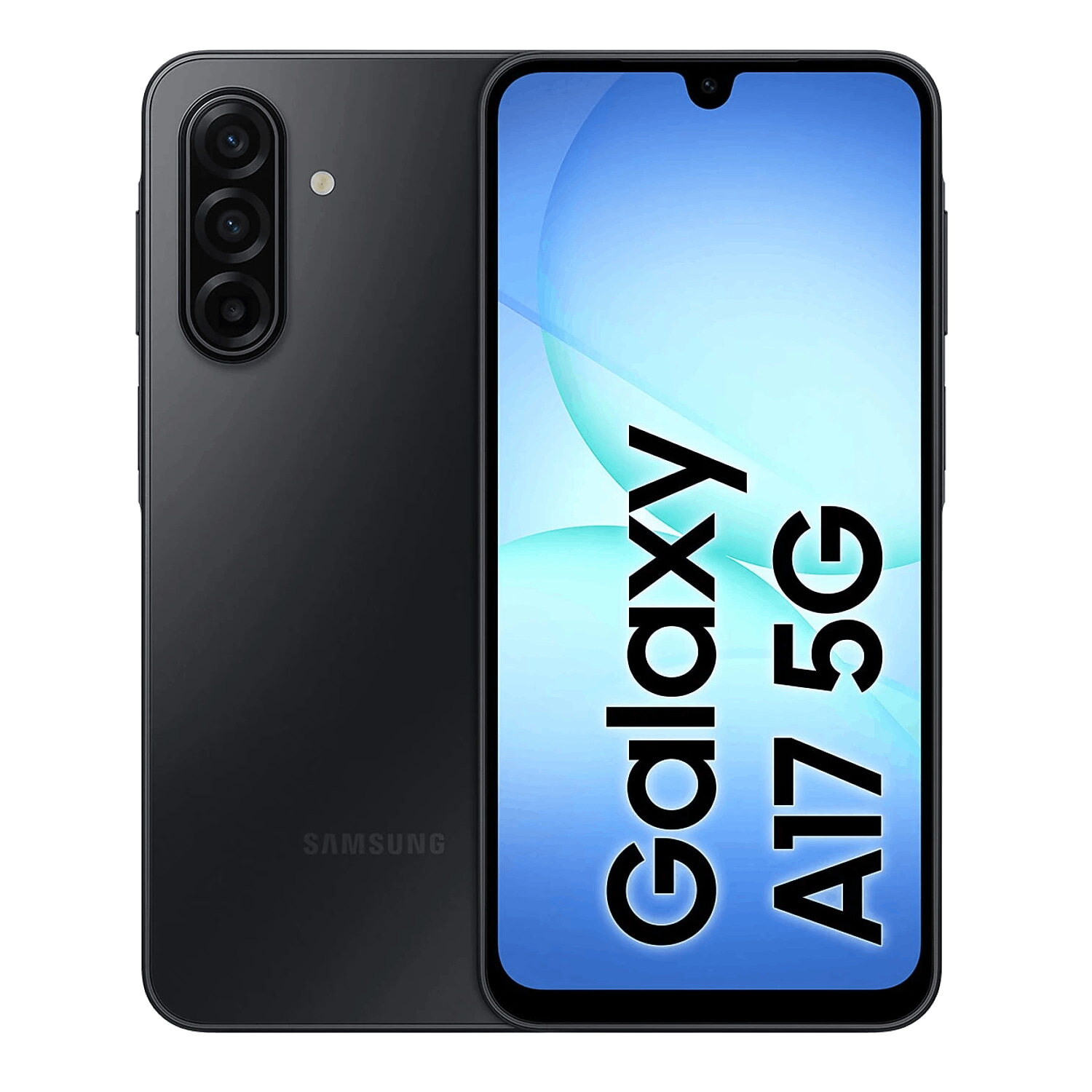 Samsung Galaxy A17 5G, Negro, 256 GB, 8 GB RAM, 6.7', FHD+ Super AMOLED, Mediatek G99 Octa-core, 5000 mAh, Android 15