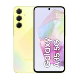 SAMSUNG Galaxy A35 5G, Amarillo, Móvil Android, 128 GB, 6 GB RAM, 6,6 ' Super AMOLED, Gorilla Glass Victus+, 120 Hz, Exynos 1380 (5 nm), 5000 mAh