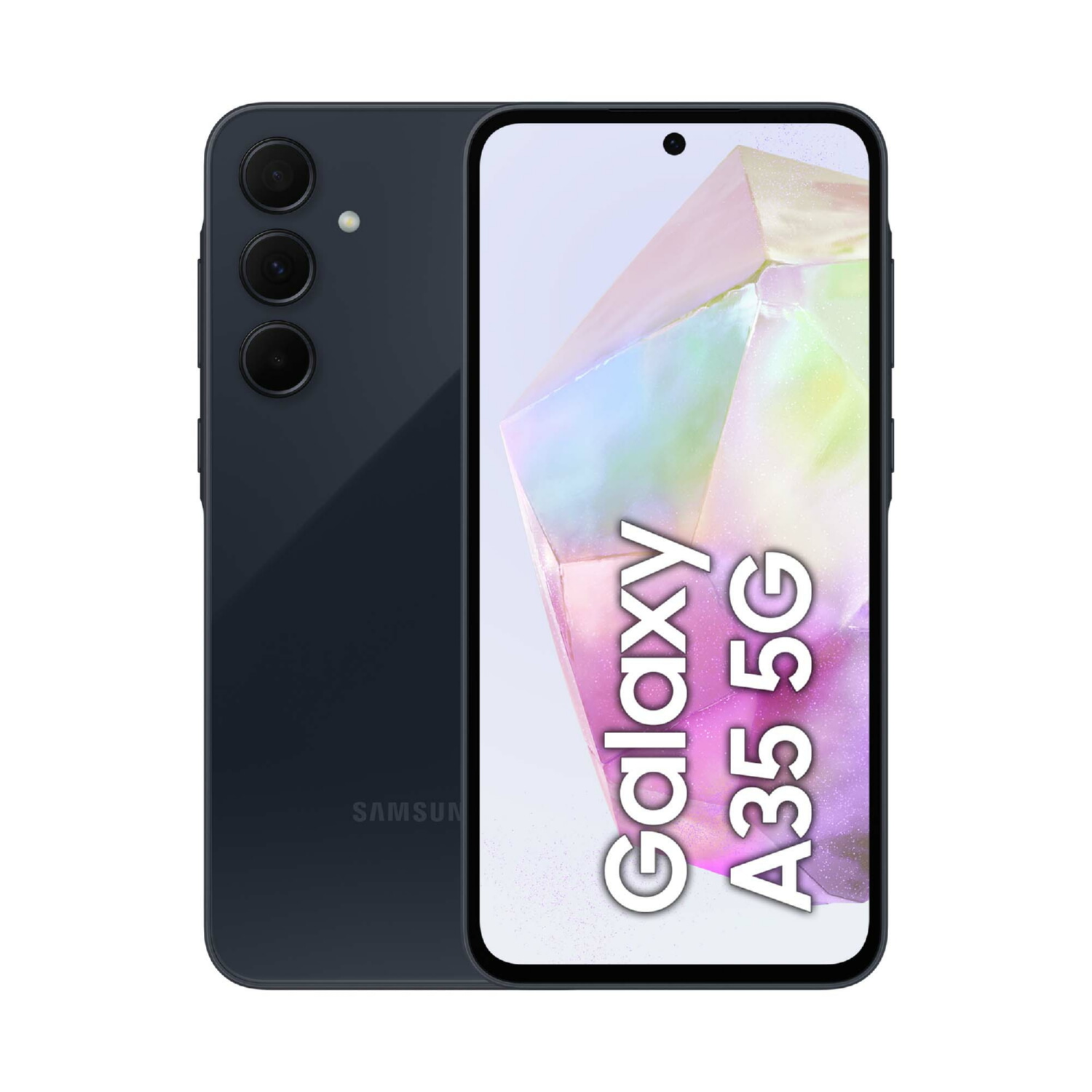 SAMSUNG Galaxy A35 5G, Negro, Móvil Android, 128 GB, 6 GB RAM, 6,6 ' Super AMOLED, Gorilla Glass Victus+, 120 Hz, Exynos 1380 (5 nm), 5000 mAh