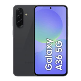 Samsung Galaxy A36 5G, Negro, 256 GB, 8 GB RAM, 6.7' FHD+ Super AMOLED, Qualcomm Snapdragon 6 Gen 3, 5000 mAh, Android 15