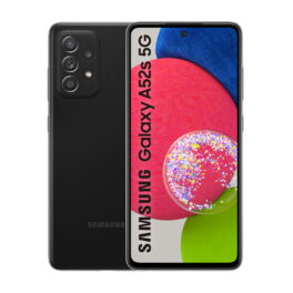 SAMSUNG Galaxy A52s 5G SM-A528B, Negro, Móvil Android, 128 GB, 6 GB RAM, 6,5 ' Super AMOLED, 120 Hz, Snapdragon, 778G, 4500 mAh