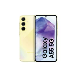 SAMSUNG A55 6.6P/5G/8N/8+128GB/Y, Amarillo, Móvil Android, 128 GB, 8 GB RAM, 6,6 ' Super AMOLED, Gorilla Glass Victus+, 120 Hz, Samsung Exynos, 5,000 mAh