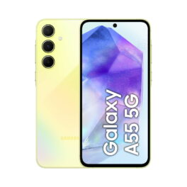 SAMSUNG Galaxy A55, Amarillo, Móvil Android, 128 GB, 8 GB RAM, 6,6 ' Super AMOLED, Gorilla Glass Victus+, 120 Hz, Exynos 1480, 5000 mAh