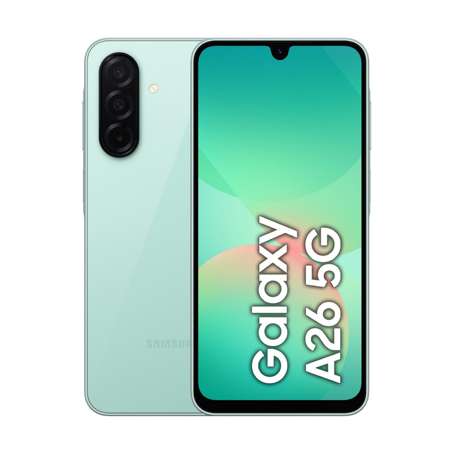 SAMSUNG A26 6.7P/5G/8N/8+256GB/GR, Verde, Móvil Android, 256 GB, 8 GB RAM, 6,7 ' Super AMOLED, Gorilla Glass 7, 120 Hz, Samsung Exynos, 5000 mAh