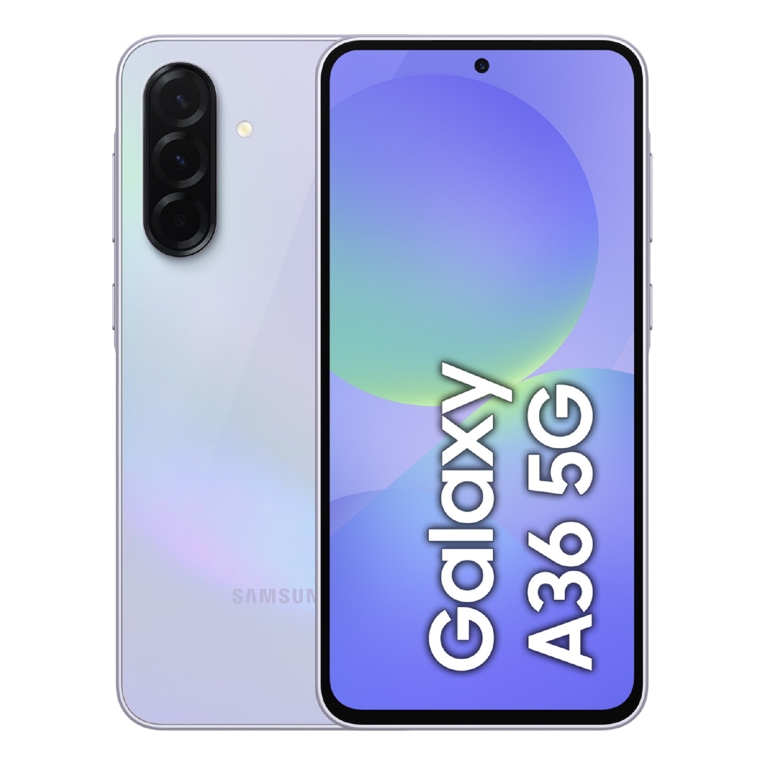 SAMSUNG A36 6.7P/5G/8N/6+128GB/V, Lavande, Móvil Android, 128 GB, 6 GB RAM, 6,7 ' LCD, Qualcomm SM6475-AB Snapdragon 6 Gen 3 - 4 nm - Octa-core (4x2.4 GHz Cortex-A78 & 4x1.8 GHz Cortex-A55), 5000 mAh