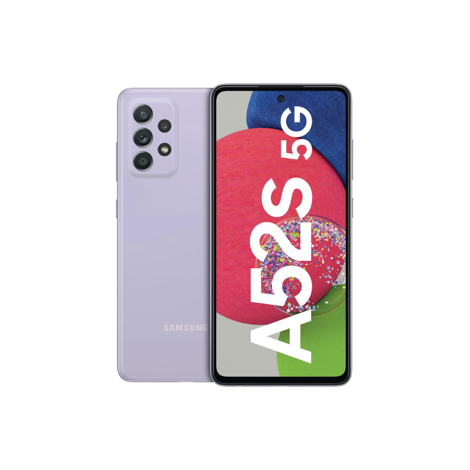 SAMSUNG A52S 6.5P/DS/5G/8N/6+128GB/V, Violeta, Móvil Android, 128 GB, 6 GB RAM, 6,5 ' Super AMOLED, 120 Hz, Snapdragon, 778G, 4500 mAh