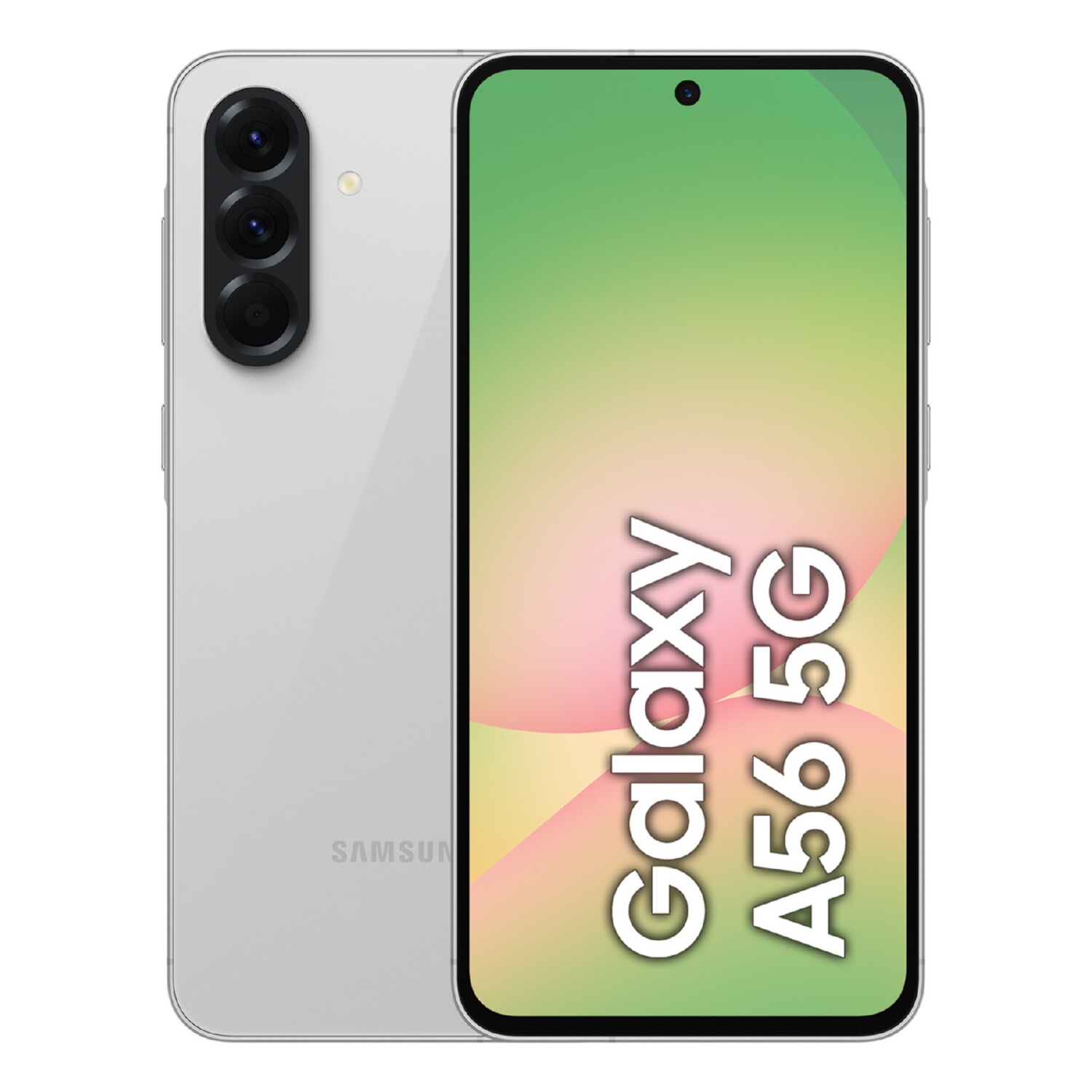 SAMSUNG A56 6.6P/5G/8N/8+256GB/G, Gris, Móvil Android, 256 GB, 8 GB RAM, 6,7 ' FHD+ Super AMOLED, Exynos 1580, 5000 mAh