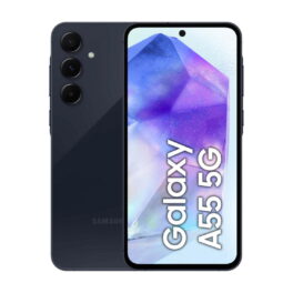 SAMSUNG Smartphone Samsung Galaxy A55 8GB/ 256GB/ 6.6'/ 5G/ Negro Eclipse, Marina, Móvil Android, 256 GB, 8 GB RAM, 6,6 ' 6.6 pulgadas / 16.764 cm, Samsung, 5000 mAh