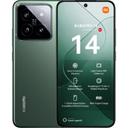 XIAOMI XIAOMI 14 6.36P/5G/8N/12+512GB/GR, Verde, Móvil Android, 512 GB, 12 GB RAM, 6,36 ' AMOLED 120Hz, Snapdragon 8 Gen 3, 4,610 mAh