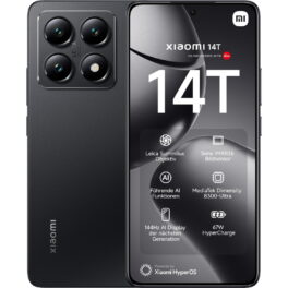 XIAOMI 14T 6.67P/5G/8N/12+256GB/B, Negro Titanio, Móvil Android, 256 GB, 12 GB RAM, 6,67 ' 1.5K, Mediateck Dimensity 8300 Ultra, 5,000 mAh