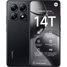 XIAOMI 14T PRO 6.67P/5G/8N/12+512GB/B, Negro Titanio, Móvil Android, 512 GB, 12 GB RAM, 6,67 ' 1.5K, Mediateck Dimensity 9300+, 5,000 mAh