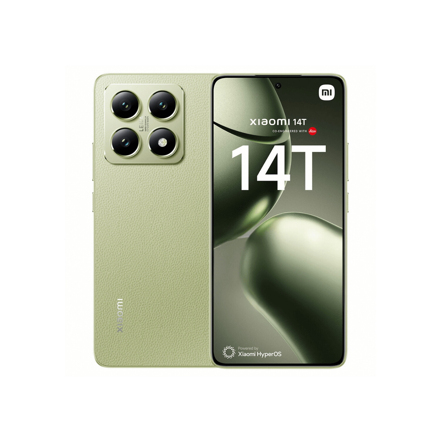 XIAOMI 14T, Verde, Móvil Android, 512 GB, 12 GB RAM, 6,67 ' AMOLED, 144 Hz, Mediatek Dimensity 8300 Ultra (4 nm), 5000 mAh