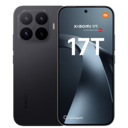 Móvil - Xiaomi 17T, Negro, 256GB, 12GB RAM, 6.59' POLED, MediaTek Dimensity 8500 - Ultra de 4 nm, 6500mAh