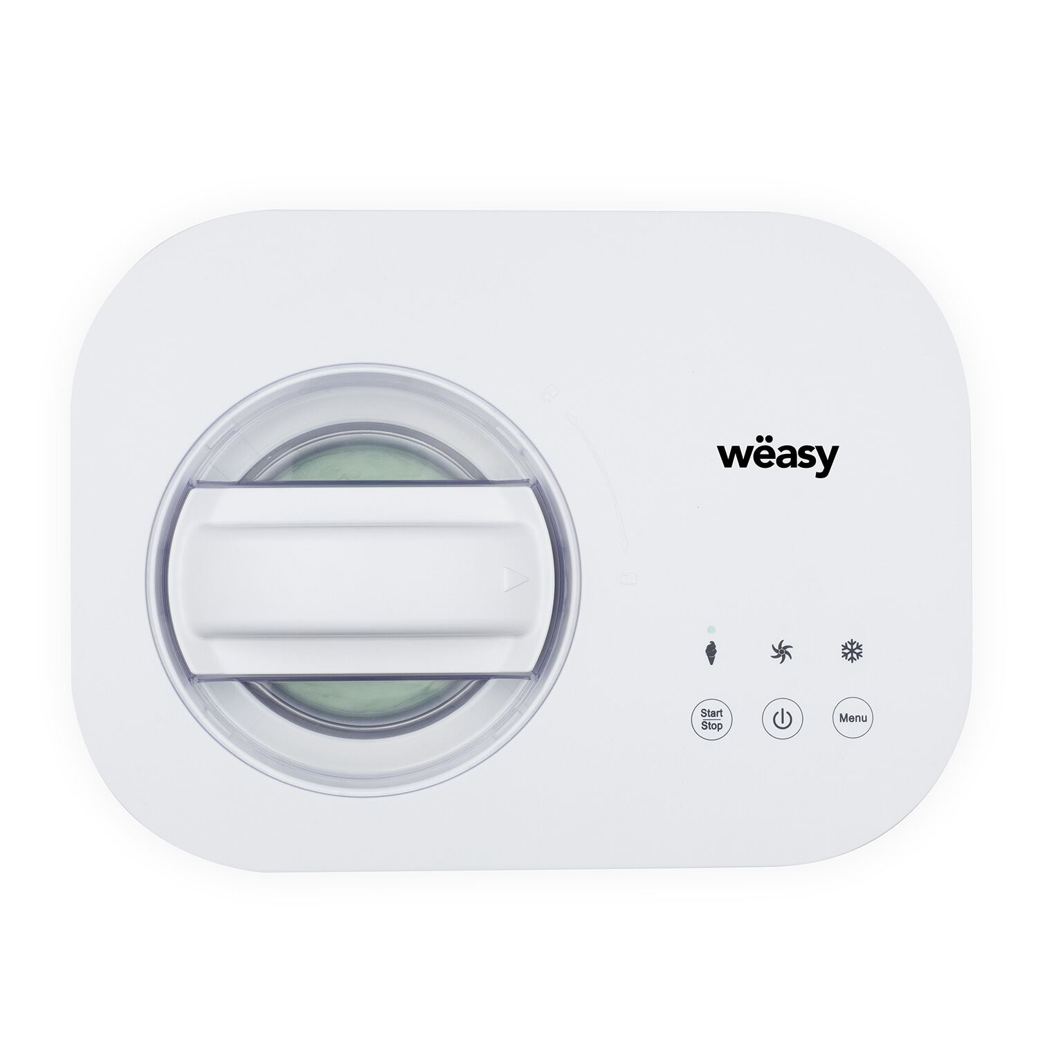 Máquina de Helados - WEASY YUM135, 100 W, Blanco