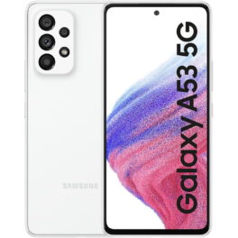 SAMSUNG A53 6.5P/5G/8N/6+128GB/W, Blanco, Móvil Android, 128 GB, 6 GB RAM, 6,5 ' Super AMOLED, Gorilla Glass 5, 120 Hz, Samsung Exynos, 1280, 5000 mAh
